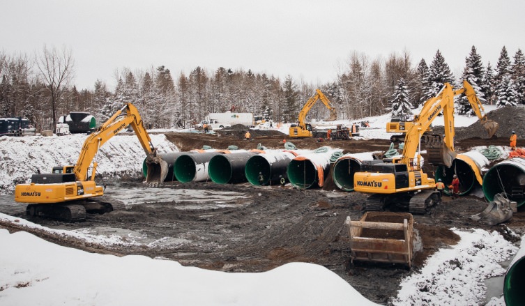 Structure d’ouvrage de génie civil